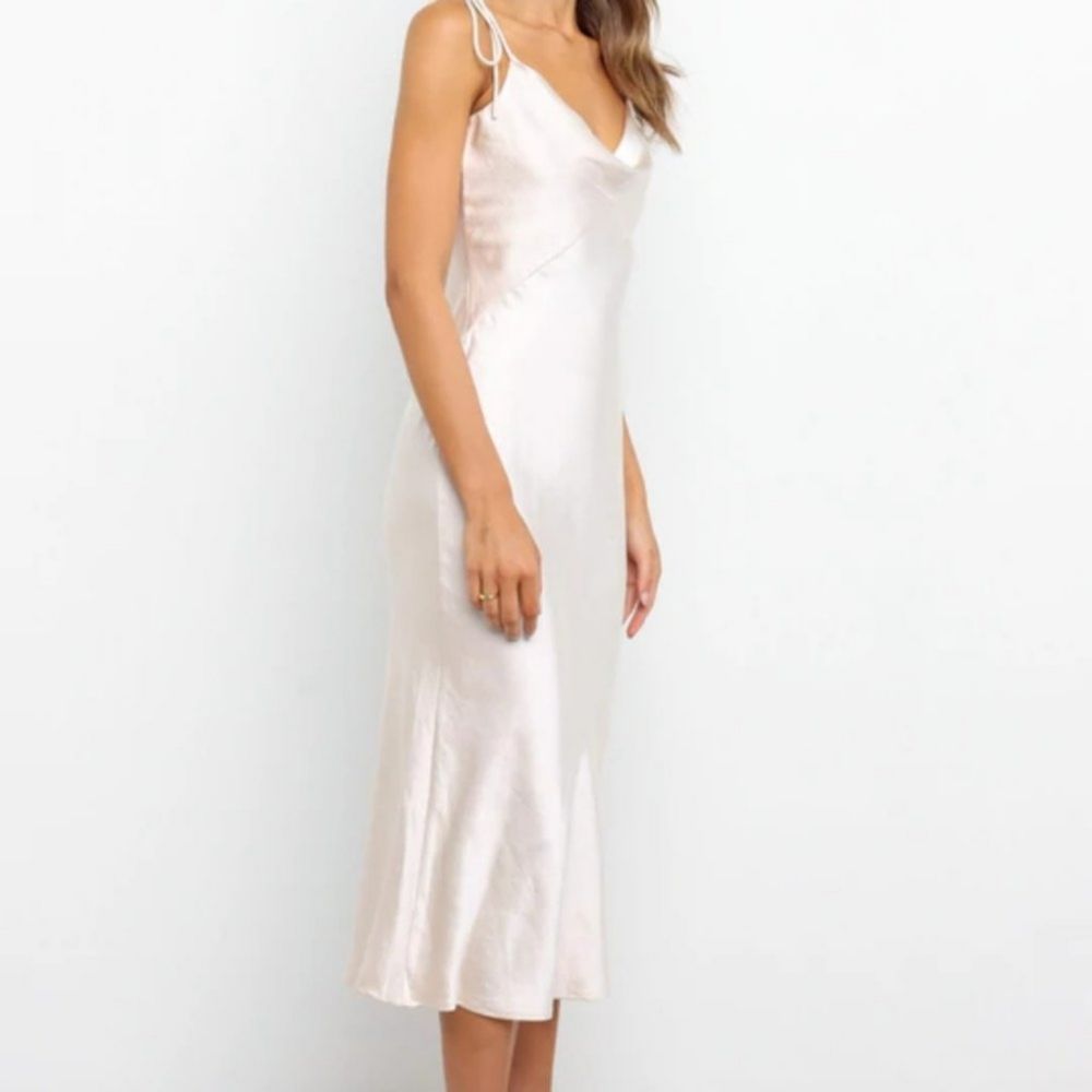 Petal & Pup Cream Midi Dress